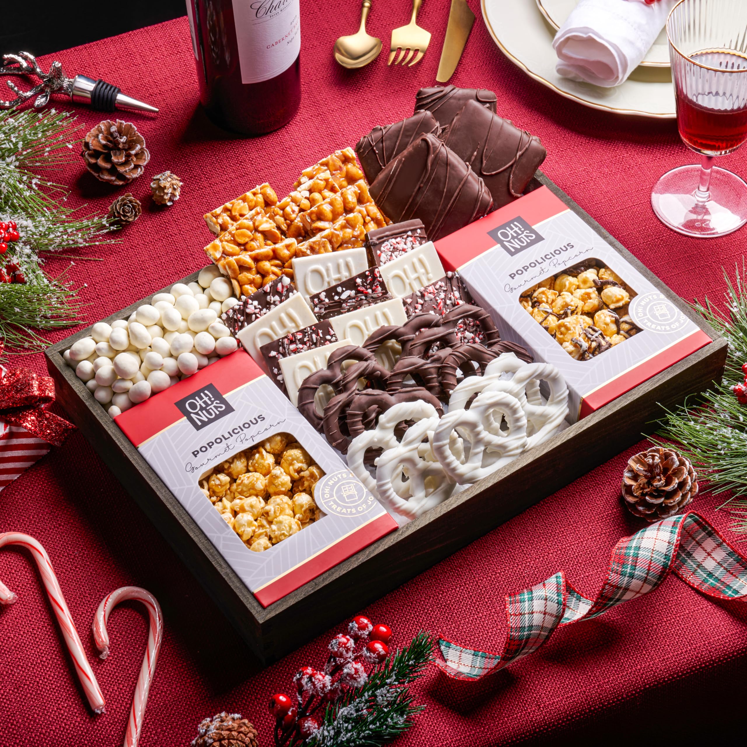 Amazon.com : Oh! Nuts Christmas Ghirardelli Chocolate Gift Baskets